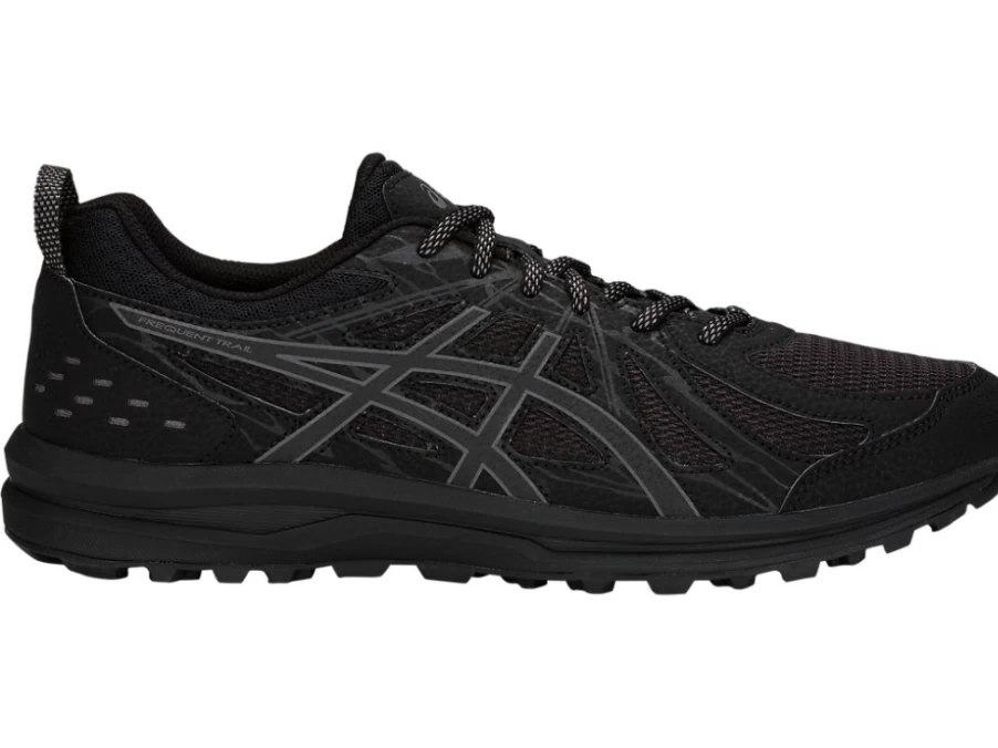 ASICS MEN's Frequent Trail Running Shoes - Black/Carbon