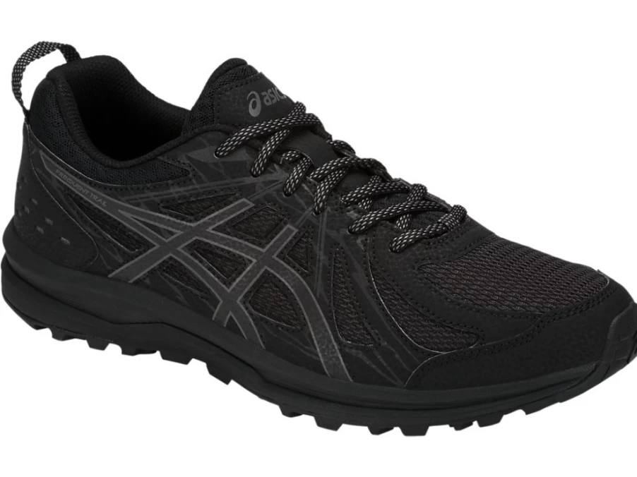 ASICS MEN's Frequent Trail Running Shoes - Black/Carbon