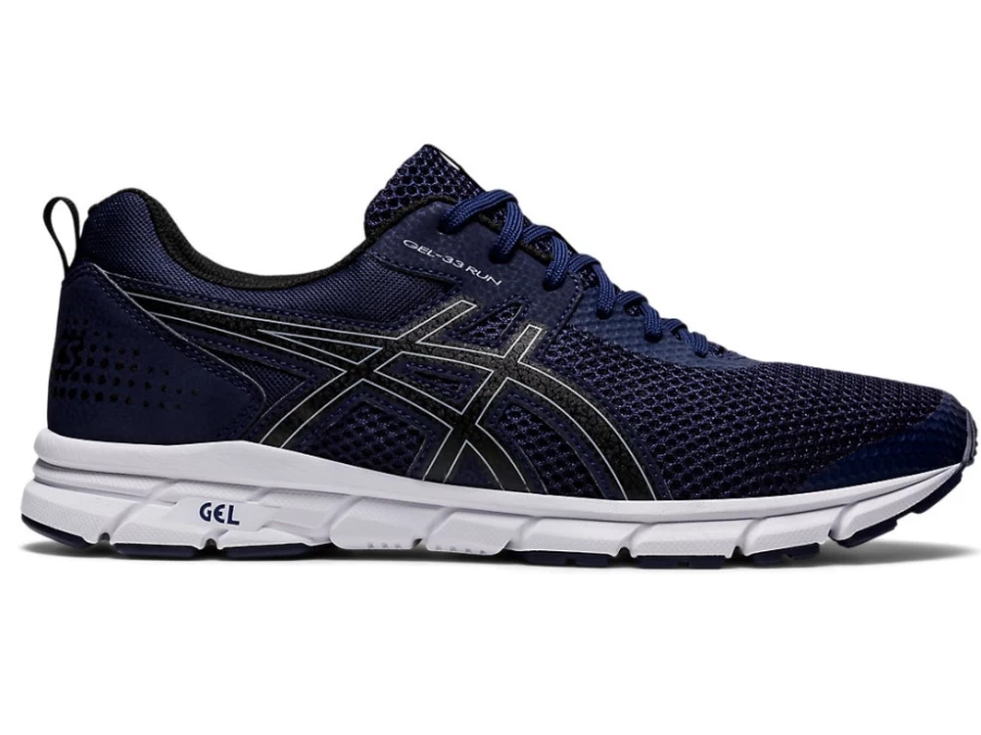 ASICS GEL-33 Running Shoes for Men in Peacoat/Black - Lightweight Cushioned Sneakers