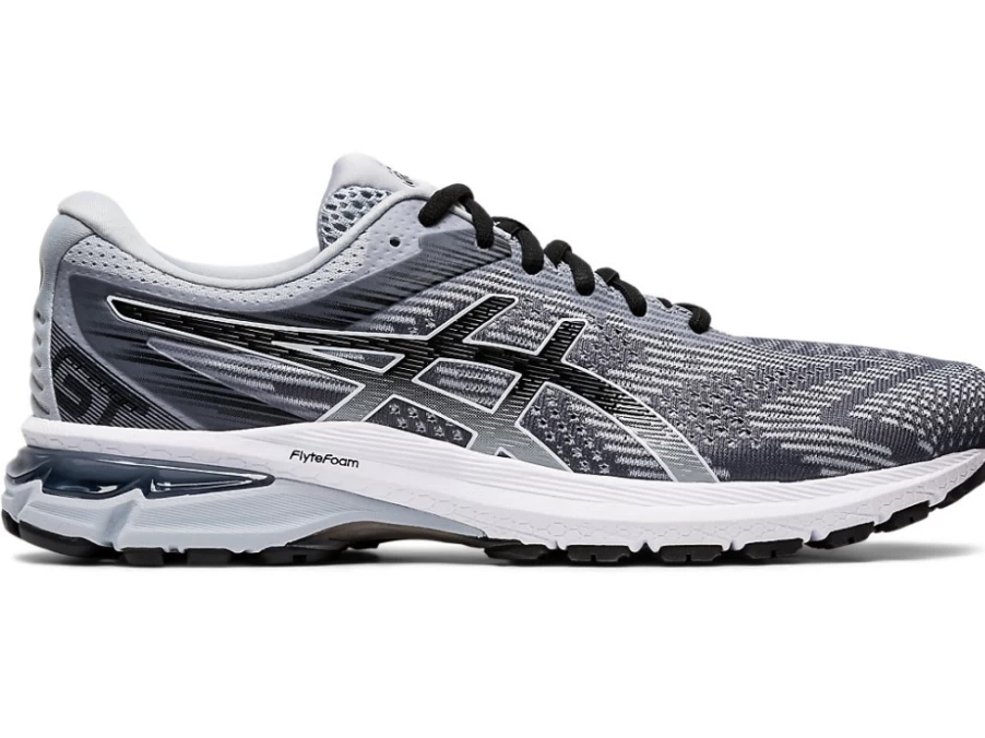 ASICS GT-2000 8 Men's Running Shoes - Piedmont Grey/Black - Stability & Cushioning