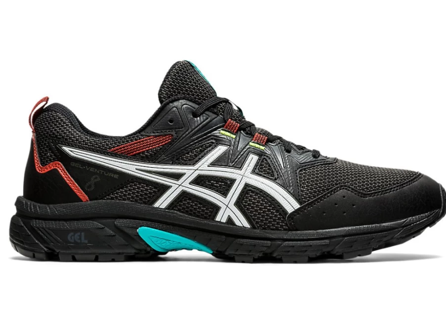 ASICS GEL-Venture 8 Men's Trail Running Shoes - Graphite Grey/White
