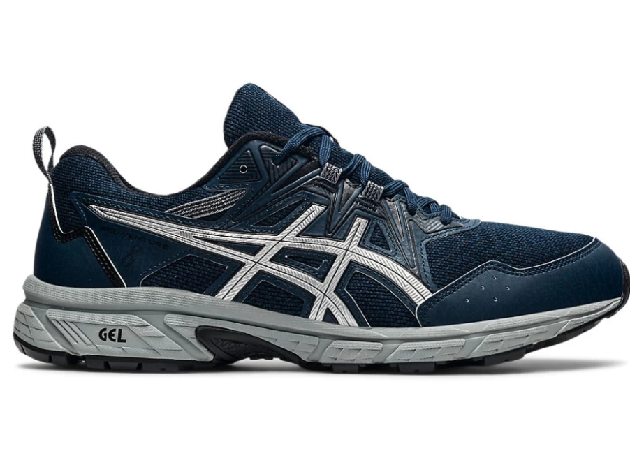 ASICS Men's GEL-VENTURE 8 Running Shoes - French Blue/Pure Silver