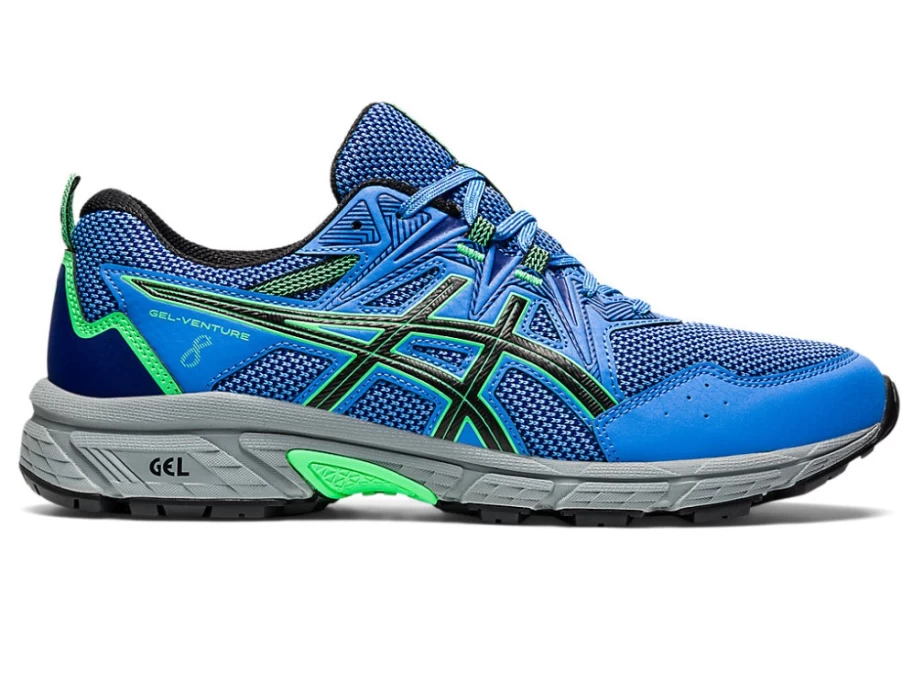 ASICS Men's GEL-Venture 8 Running Shoes - Blue Coast/New Leaf
