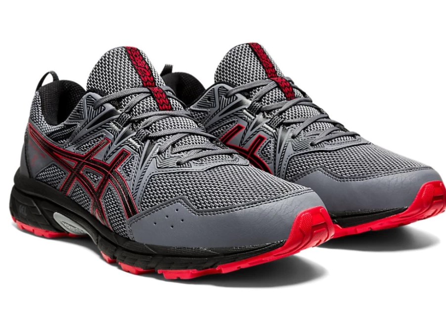 ASICS Men's GEL-VENTURE 8 (4E) Running Shoes - Metropolis/Classic Red