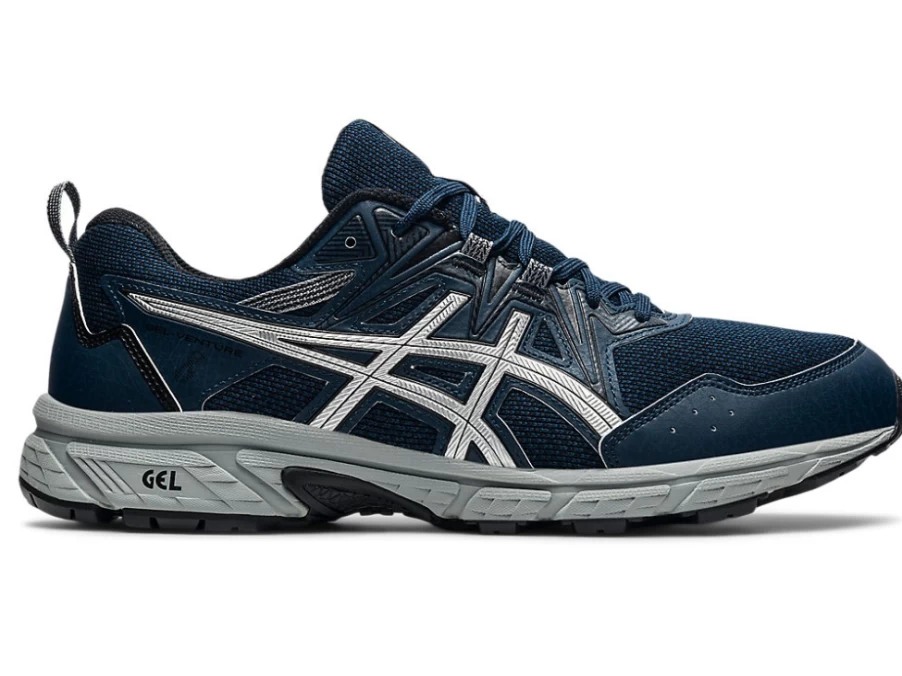 ASICS Men's GEL-VENTURE 8 (4E) Running Shoes in French Blue/Pure Silver