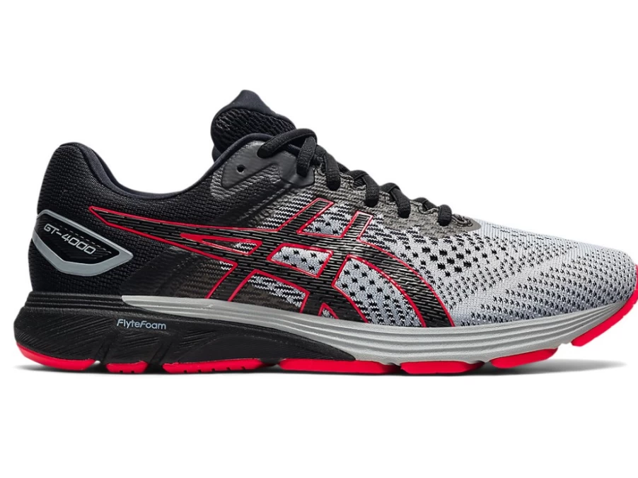 ASICS GT-4000 2 (2E) Men's Running Shoes in Sheet Rock/Black - Stability & Support