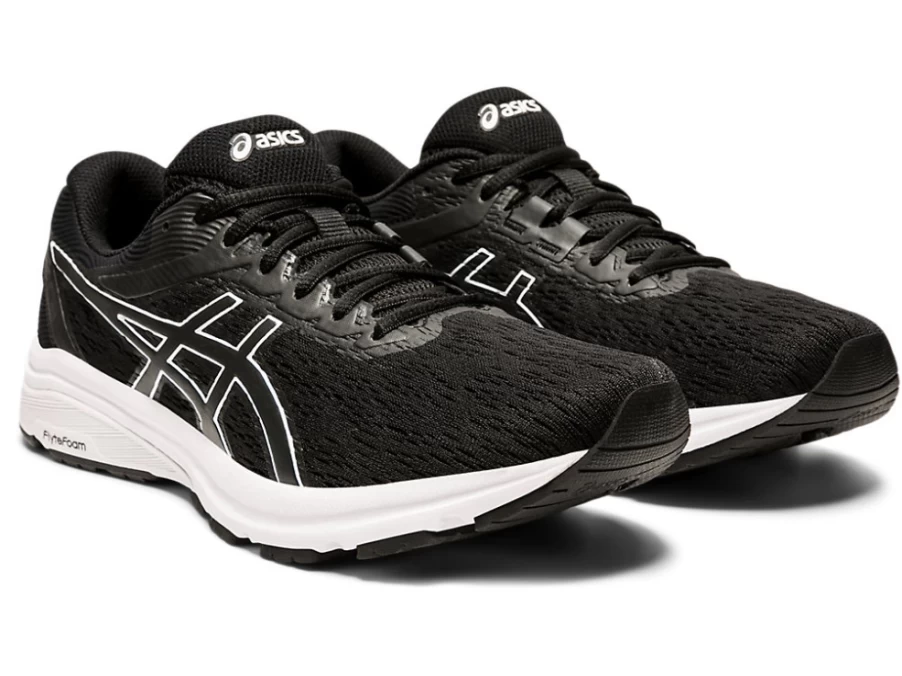 ASICS GT-800 Men's Running Shoes - Black/White Athletic Sneakers for Training & Support