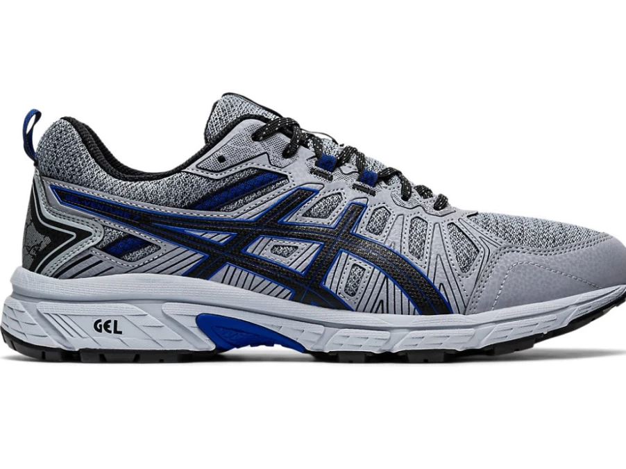 ASICS GEL-Venture 7 MX Men's Trail Running Shoes - Sheet Rock/ASICS Blue (4E Wide Width)