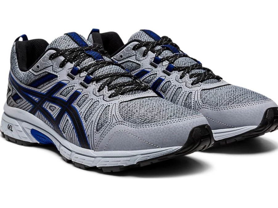 ASICS GEL-Venture 7 MX Men's Trail Running Shoes - Sheet Rock/ASICS Blue (4E Wide Width)