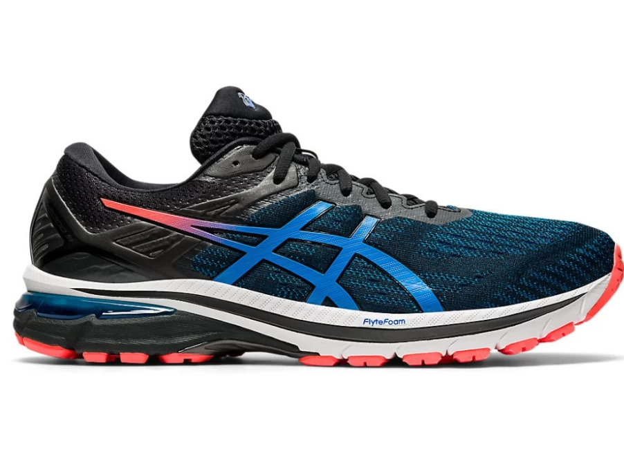 ASICS GT-2000 9 Running Shoes for Men - Black/Directoire Blue