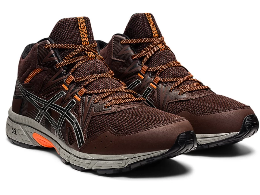 ASICS Men's GEL-Venture 8 MT Trail Running Shoes in Coffee/Clay Grey