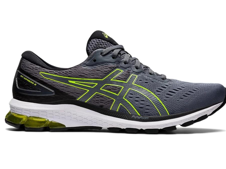 ASICS Men's GT-XPRESS 2 Running Shoes in Metropolis/Safety Yellow