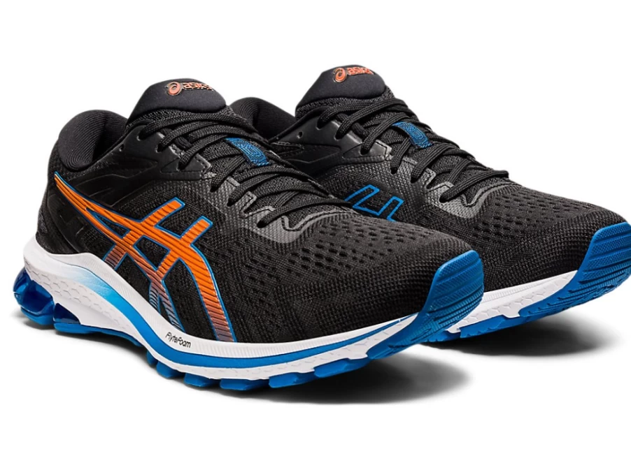 ASICS GT-1000 10 Running Shoes for Men - Black/Reborn Blue