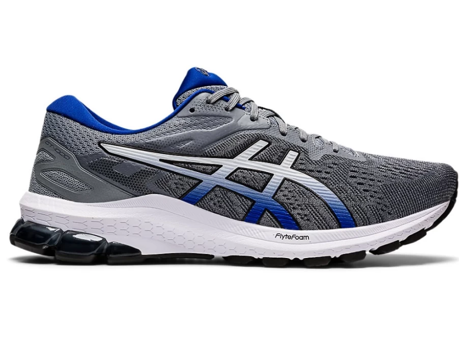 ASICS GT-1000 10 Men's Running Shoes - Sheet Rock/Monaco Blue
