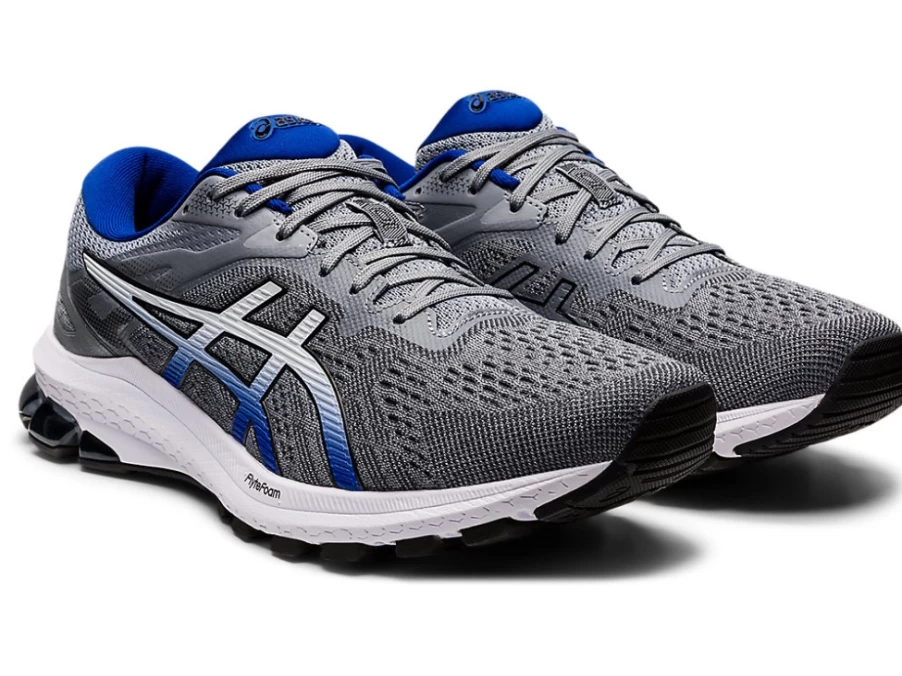 ASICS GT-1000 10 Men's Running Shoes - Sheet Rock/Monaco Blue