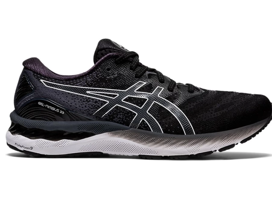 ASICS GEL-NIMBUS 23 (4E) Running Shoes for Men - Black/White