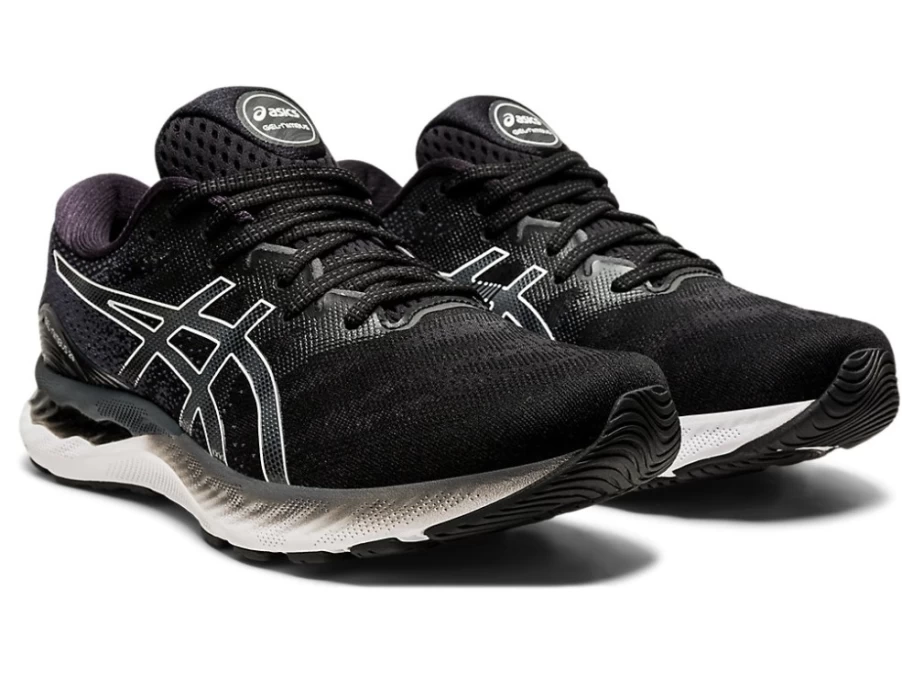 ASICS GEL-NIMBUS 23 (4E) Running Shoes for Men - Black/White