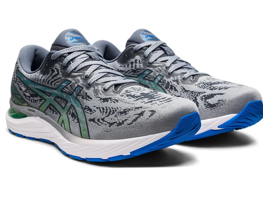 ASICS Men's GEL-CUMULUS 23 Running Shoes - Sheet Rock/Carrier Grey