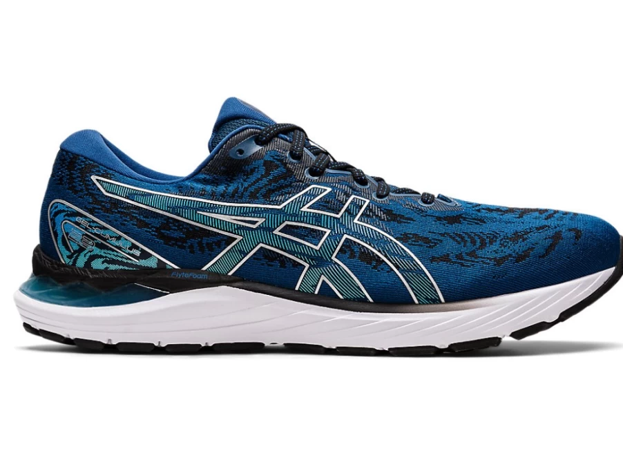 ASICS Men's GEL-CUMULUS 23 Running Shoes - Mako Blue/Pure Silver