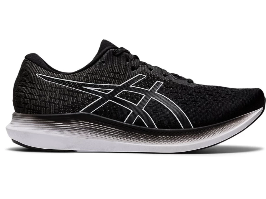 ASICS EVORIDE 2 Men's Running Shoes - Black/White - Lightweight Performance Sneakers