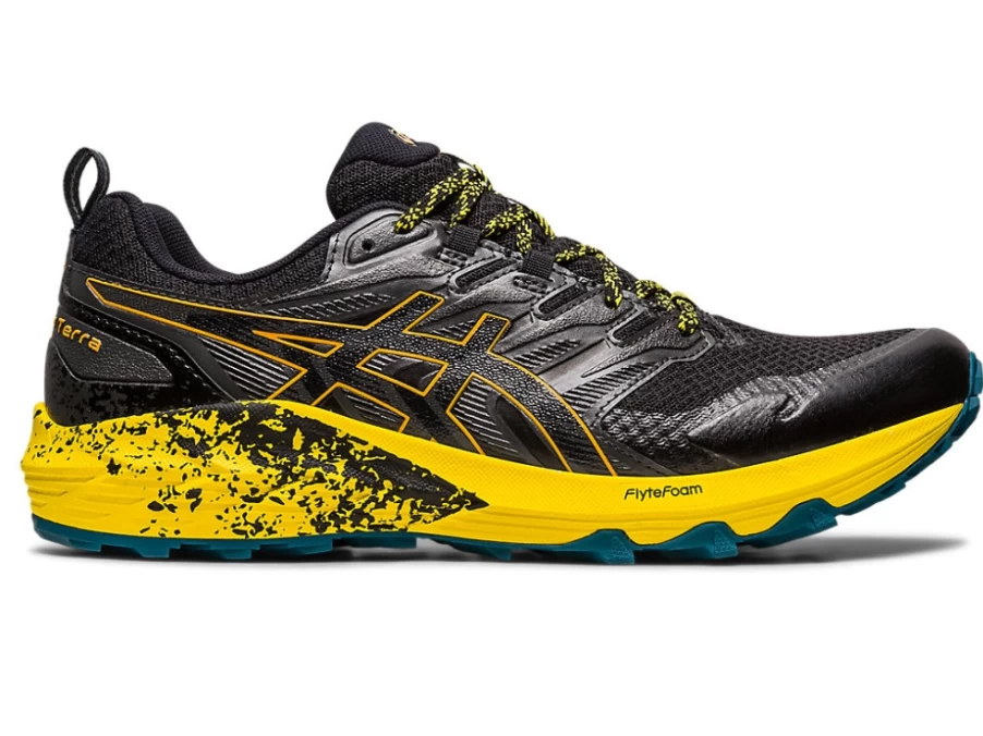 ASICS GEL-Trabuco Terra Men's Trail Running Shoes - Black/Sandstorm