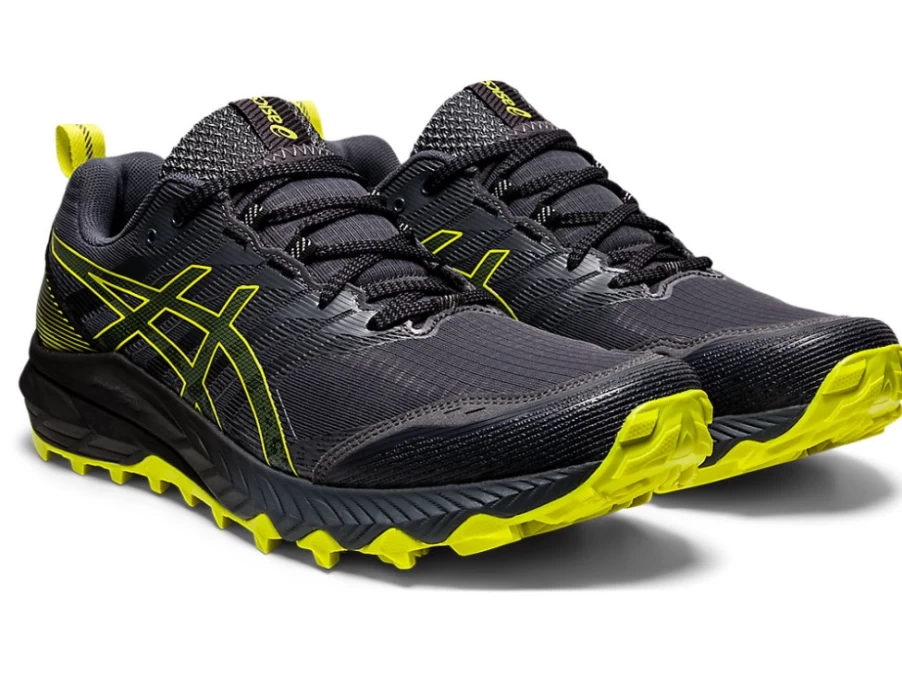 ASICS GEL-TRABUCO 9 Trail Running Shoes for Men - Carrier Grey/Sour Yuzu