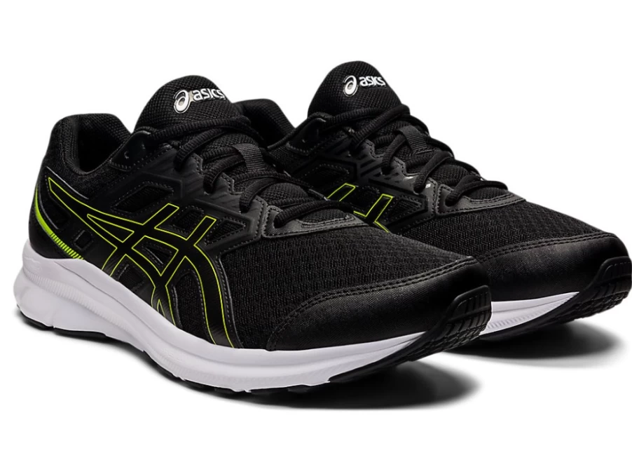 ASICS JOLT 3 Men's Running Shoes - Black/Hazard Green