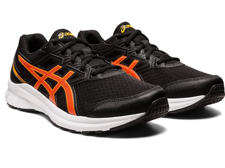 ASICS JOLT 3 Men's Running Shoes - Black/Cherry Tomato