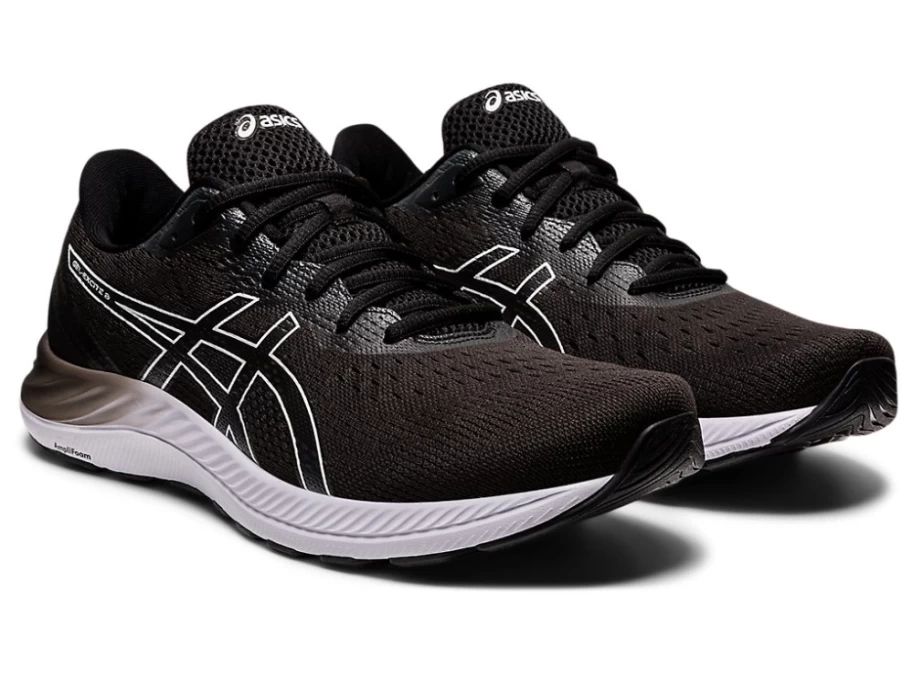 ASICS GEL-EXCITE 8 Men's Running Shoes - Black/White