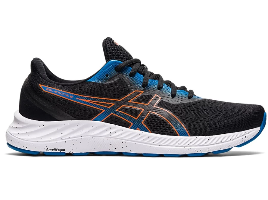 ASICS GEL-EXCITE 8 Men's Running Shoes - Black/Marigold Orange