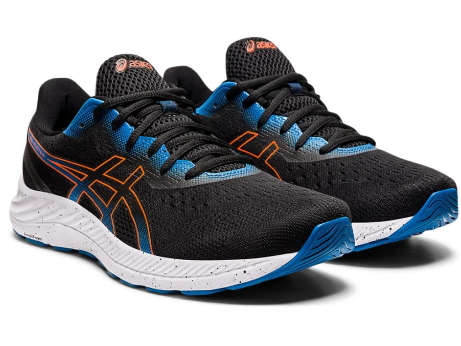 ASICS GEL-EXCITE 8 Men's Running Shoes - Black/Marigold Orange