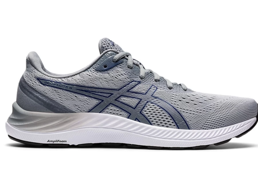 ASICS GEL-EXCITE 8 Men's Running Shoes - Piedmont Grey/Monaco Blue
