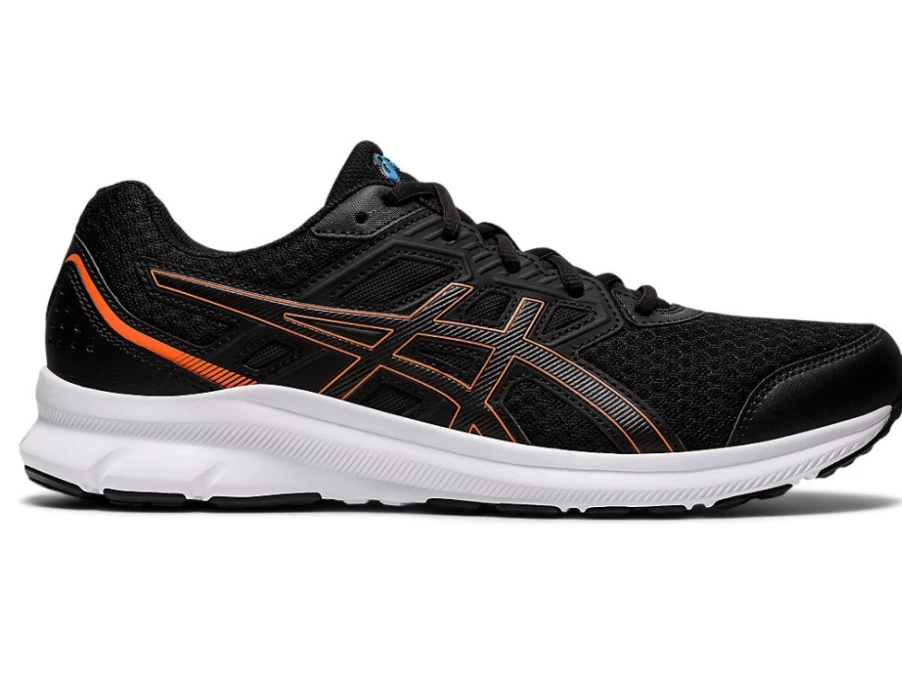 ASICS JOLT 3 (4E) Running Shoes for Men - Black/Reborn Blue