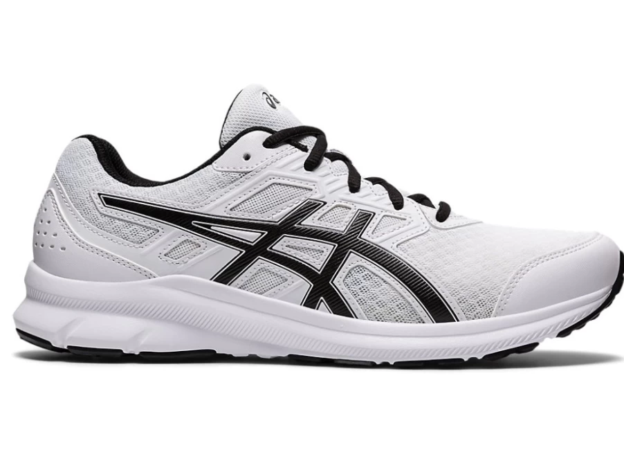 ASICS JOLT 3 White/Black Men's Running Shoes (4E Wide Width)