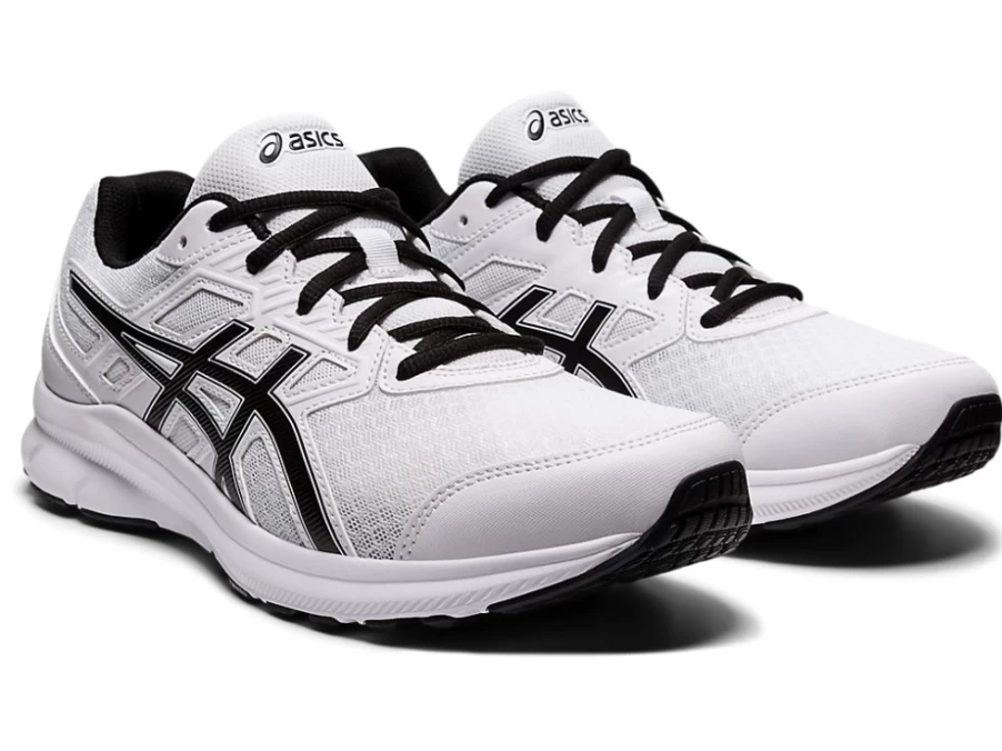 ASICS JOLT 3 White/Black Men's Running Shoes (4E Wide Width)