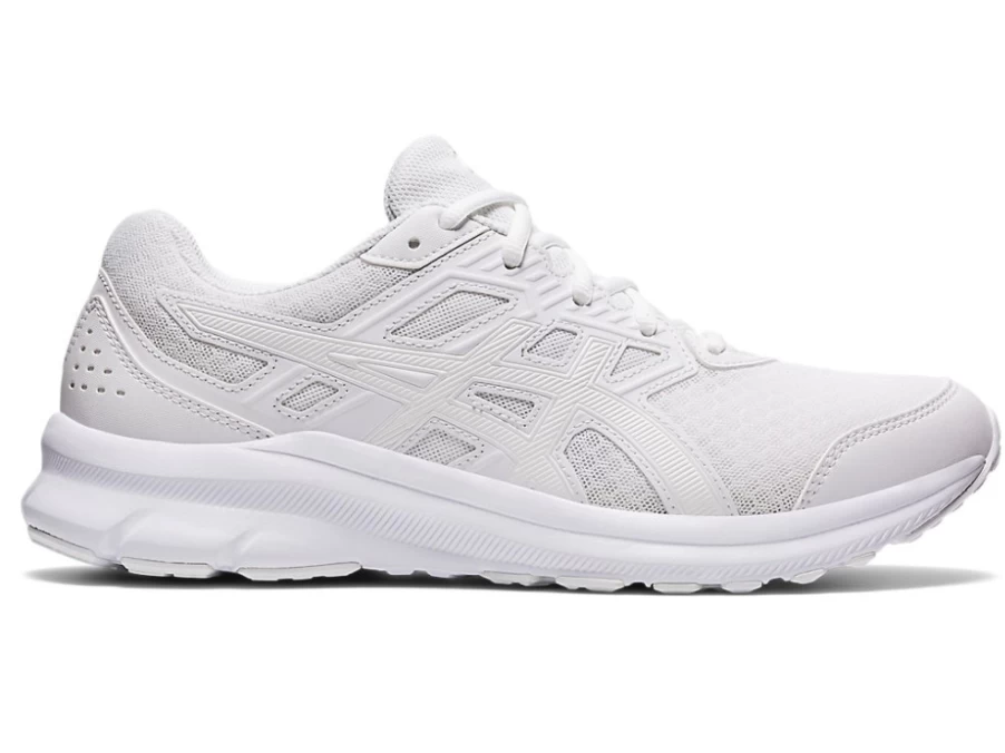 ASICS JOLT 3 White/White Men's Running Shoes - Lightweight & Comfortable 4E Wide Fit