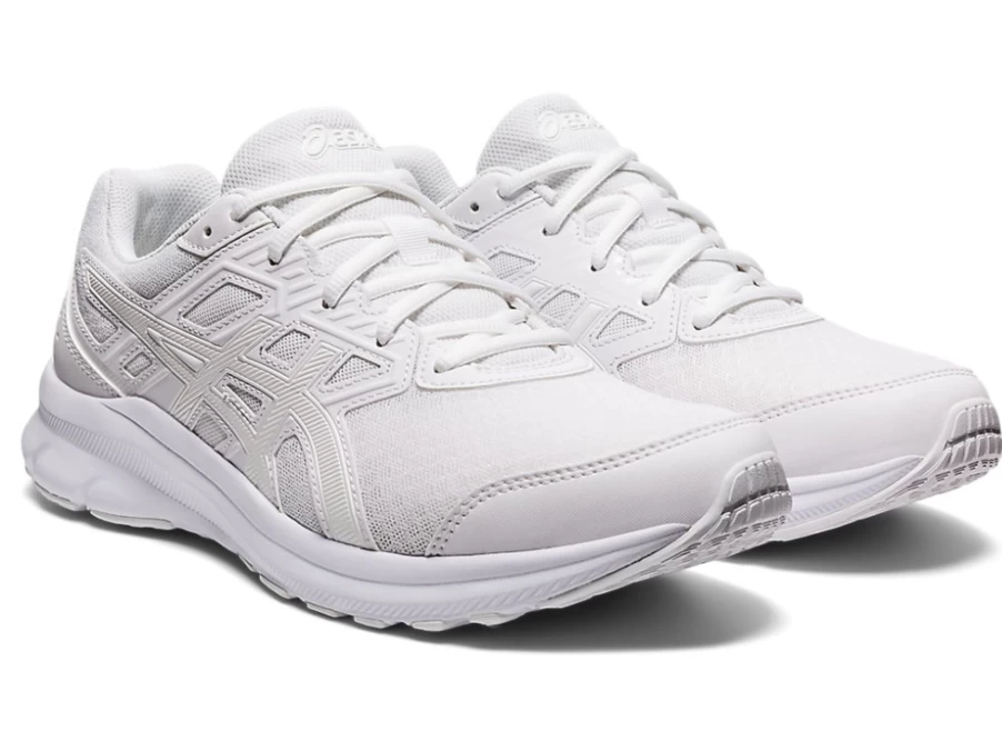 ASICS JOLT 3 White/White Men's Running Shoes - Lightweight & Comfortable 4E Wide Fit
