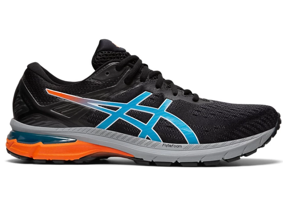 ASICS GT-2000 9 Trail Running Shoes for Men - Black/Digital Aqua