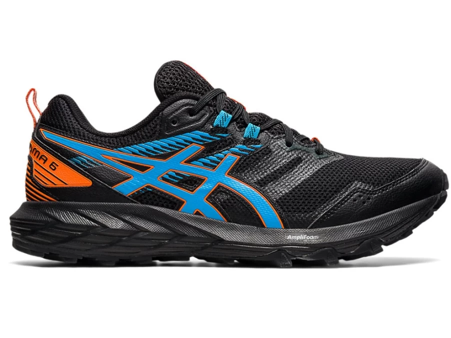 ASICS GEL-SONOMA 6 Men's Trail Running Shoes - Black/Digital Aqua
