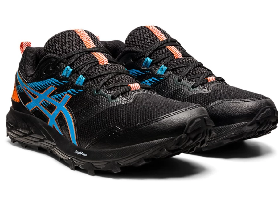 ASICS GEL-SONOMA 6 Men's Trail Running Shoes - Black/Digital Aqua