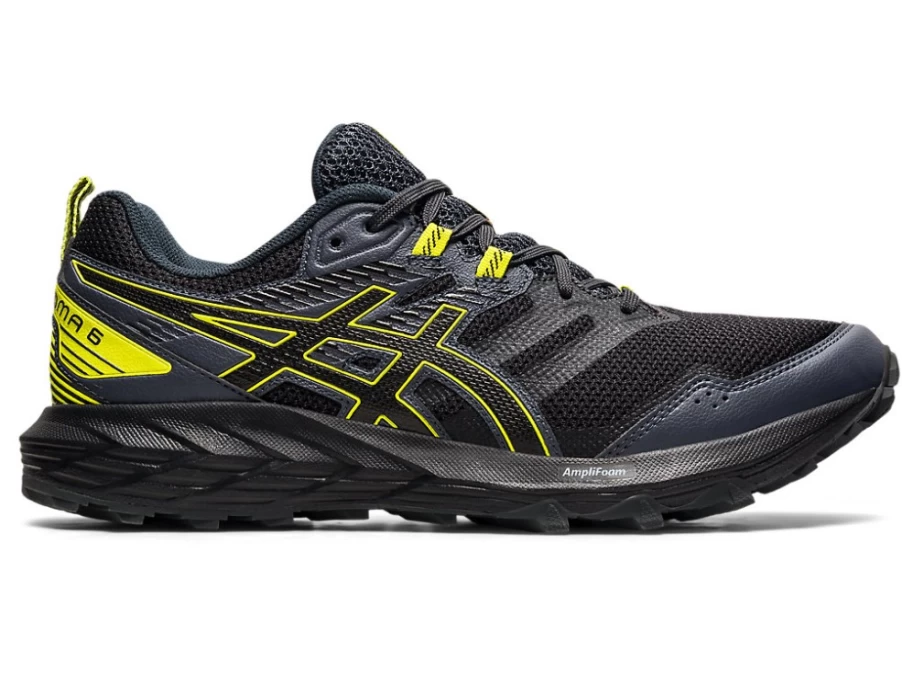 ASICS GEL-SONOMA 6 Trail Running Shoes for Men - Graphite Grey/Sour Yuzu