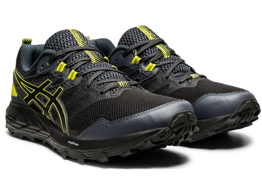 ASICS GEL-SONOMA 6 Trail Running Shoes for Men - Graphite Grey/Sour Yuzu