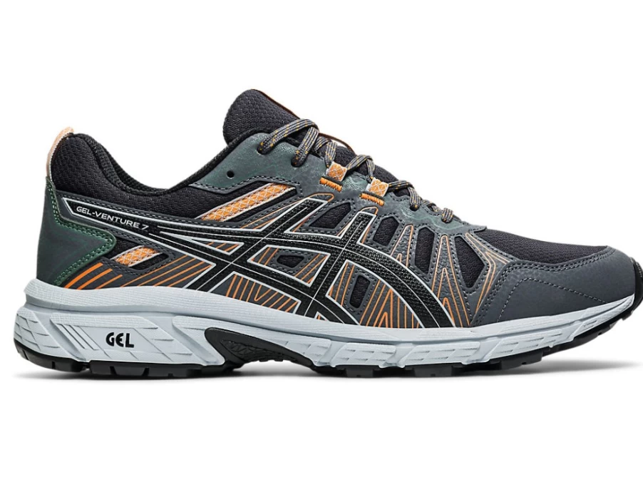 ASICS Men's GEL-Venture 7 Running Shoes - Graphite Grey/Black