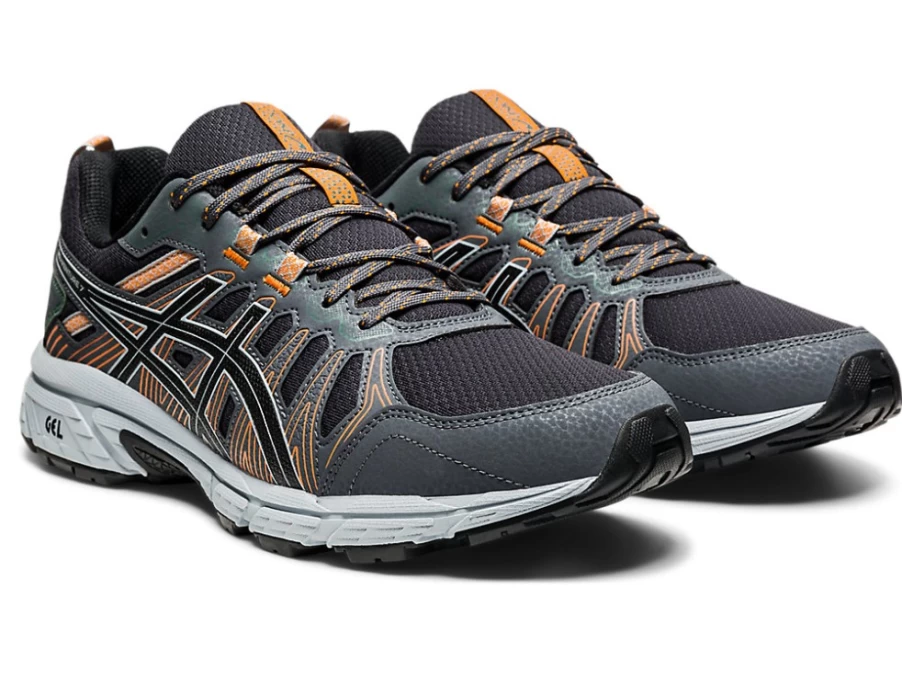 ASICS Men's GEL-Venture 7 Running Shoes - Graphite Grey/Black