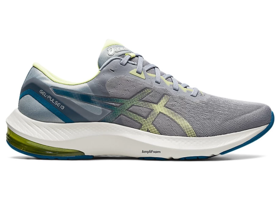 ASICS Men's GEL-PULSE 13 Running Shoes - Sheet Rock/Glow Yellow