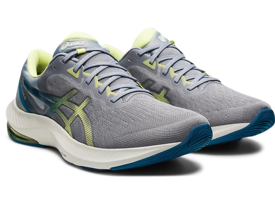 ASICS Men's GEL-PULSE 13 Running Shoes - Sheet Rock/Glow Yellow