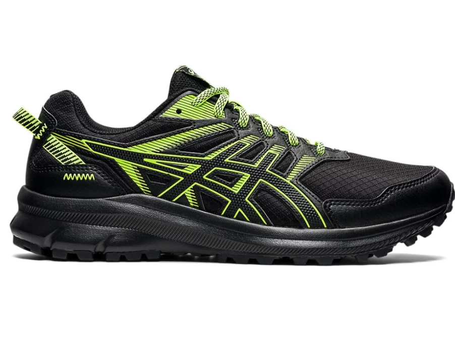 ASICS Men's TRAIL SCOUT 2 Trail Running Shoes - Black/Hazard Green