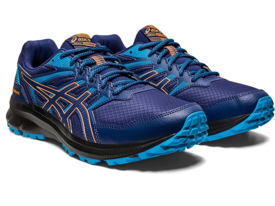 ASICS Men's TRAIL SCOUT 2 Running Shoes - Indigo Blue/Island Blue