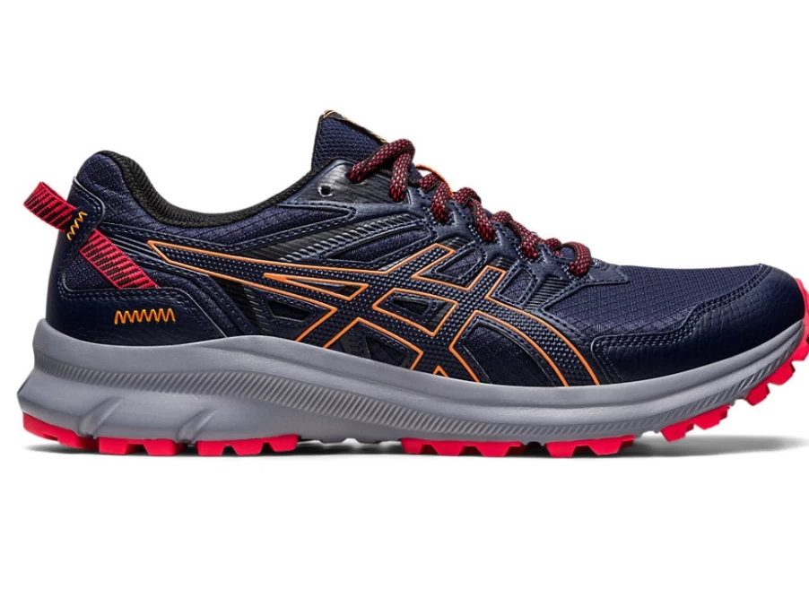 ASICS Men's TRAIL SCOUT 2 Running Shoes in Midnight/Sun Peach