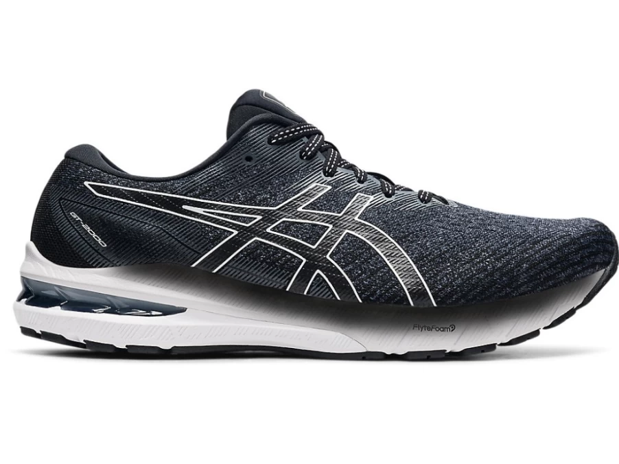 ASICS GT-2000 10 EXTRA WIDE Running Shoes for Men - Black/White
